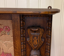 Load image into Gallery viewer, Antique LARGE French Carved Oak Framed Wall Aubusson Style Tapestry/Textile 8ft