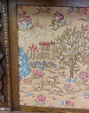 Load image into Gallery viewer, Antique LARGE French Carved Oak Framed Wall Aubusson Style Tapestry/Textile 8ft