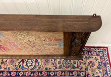 Load image into Gallery viewer, Antique LARGE French Carved Oak Framed Wall Aubusson Style Tapestry/Textile 8ft