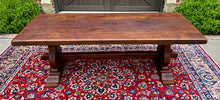 Load image into Gallery viewer, Antique French Country Farm Table Dining Table Farmhouse Desk Oak C. 1900