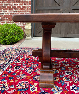 Antique French Country Farm Table Dining Table Farmhouse Desk Oak C. 1900