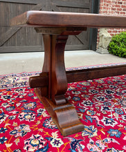 Load image into Gallery viewer, Antique French Country Farm Table Dining Table Farmhouse Desk Oak C. 1900