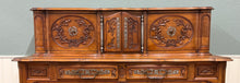 Load image into Gallery viewer, Antique French Buffet Sideboard Server Cupboard Panetiere Highly Carved Oak