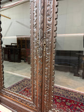 Load image into Gallery viewer, Antique French Louis XIII Style Bookcase Display Cabinet Barley Twist Oak c.1880
