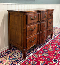 Load image into Gallery viewer, Antique French Chest of Drawers Commode Serpentine Carved Oak Louis XV c.1930s