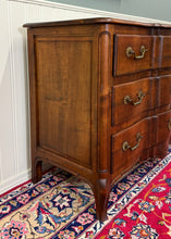 Load image into Gallery viewer, Antique French Chest of Drawers Commode Serpentine Carved Oak Louis XV c.1930s
