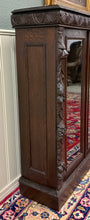 Load image into Gallery viewer, Antique French Pair of Renaissance Carved Bookcases Display Cabinets Oak c.1900