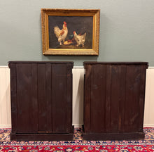 Load image into Gallery viewer, Antique French Pair of Renaissance Carved Bookcases Display Cabinets Oak c.1900