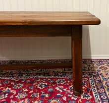 Load image into Gallery viewer, Antique French Country Farmhouse Dining Table Honey Oak 98"W c. Late 19thC