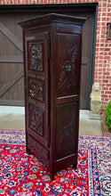 Load image into Gallery viewer, Antique French Breton Armoire Wardrobe Cabinet Linen Closet Chestnut c. 1900-20s