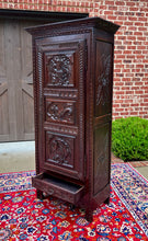 Load image into Gallery viewer, Antique French Breton Armoire Wardrobe Cabinet Linen Closet Chestnut c. 1900-20s