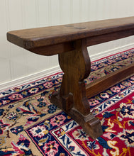 Load image into Gallery viewer, Antique French Farmhouse Benches Banquette Seating Pair Window Seats 19th C