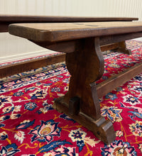 Load image into Gallery viewer, Antique French Farmhouse Benches Banquette Seating Pair Window Seats 19th C