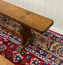Load image into Gallery viewer, Antique French Farmhouse Benches Banquette Seating Pair Window Seats 19th C