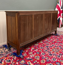 Load image into Gallery viewer, Antique French Louis XV Bow Front Buffet Sideboard Server Carved Oak c. 1930s