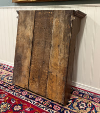 Load image into Gallery viewer, Antique English Plate Rack Wall Shelf Hanging Wall Decor Carved Oak 19th C