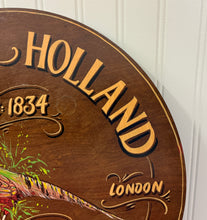 Load image into Gallery viewer, Vintage English Pub Sign Holland &amp; Holland Gun Makers Pheasant Lodge Bespoke
