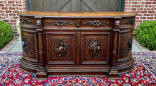 Load image into Gallery viewer, Antique French Hunt Sideboard Buffet Server Renaissance Revival Oak 19th Superb!