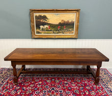Load image into Gallery viewer, Antique French Country Farm Dining Table Farmhouse LARGE Drawer Oak 98"