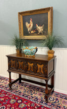 Load image into Gallery viewer, Antique English Jacobean Sideboard Server Entry Sofa Table Oak c.1920s-30s