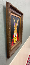 Load image into Gallery viewer, English Framed Acrylic Debonair Hare Painting on Board
