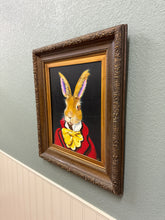 Load image into Gallery viewer, English Framed Acrylic Debonair Hare Painting on Board