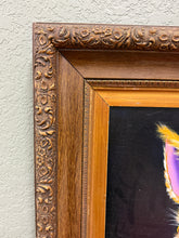 Load image into Gallery viewer, English Framed Acrylic Debonair Hare Painting on Board