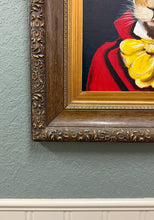 Load image into Gallery viewer, English Framed Acrylic Debonair Hare Painting on Board