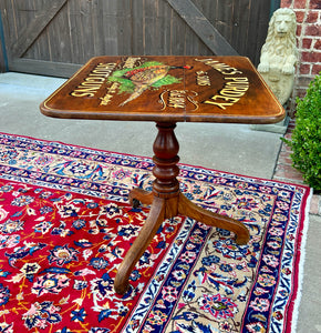 Antique English Table Pub Table Flip Top Table Oak James Purdey & Sons