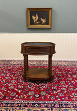 Load image into Gallery viewer, Antique French Oak Barley Twist Standing Planter Jardinière Liner c. 1930s