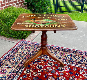 Antique English Table Pub Table Flip Top Table Oak James Purdey & Sons