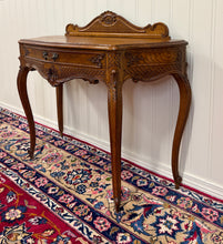 Load image into Gallery viewer, Antique French Oak Louis XV Style Entry Console or Hall Table with Drawer c.1930