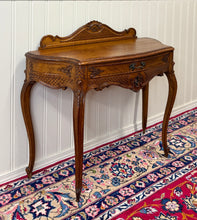 Load image into Gallery viewer, Antique French Oak Louis XV Style Entry Console or Hall Table with Drawer c.1930
