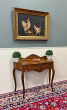 Load image into Gallery viewer, Antique French Oak Louis XV Style Entry Console or Hall Table with Drawer c.1930