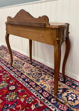 Load image into Gallery viewer, Antique French Oak Louis XV Style Entry Console or Hall Table with Drawer c.1930