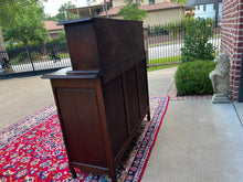 Load image into Gallery viewer, Antique French Buffet Sideboard Server Cupboard Panetiere Highly Carved Oak 19C