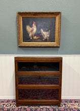 Load image into Gallery viewer, Antique English Barristers Lawyers Bookcase Bookshelf Cabinet Oak c. 1940s