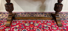 Load image into Gallery viewer, Antique English Jacobean Dining Table Breakfast Table Oak 6' Wide c.1920s-30s