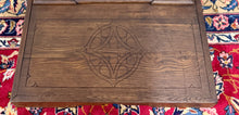 Load image into Gallery viewer, Antique French Gothic Renaissance Prie Dieu Prayer Kneeler Prayer Bench 19thC