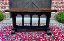 Load image into Gallery viewer, Antique French Dining Table Draw Leaf Altar Table Carved Oak SUPERB Mid-19th C