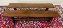 Load image into Gallery viewer, Antique French Farmhouse Benches Banquette Seating Pair Window Seats