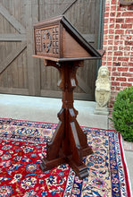 Load image into Gallery viewer, Antique English Oak Christian Gothic Lectern Bible Stand Oak 19th C