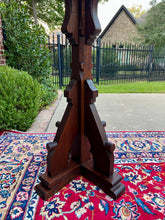 Load image into Gallery viewer, Antique English Oak Christian Gothic Lectern Bible Stand Oak 19th C