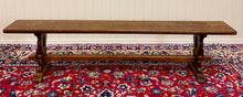 Load image into Gallery viewer, Antique French Farmhouse Bench Banquette Seating Window Seat c.1920s-30