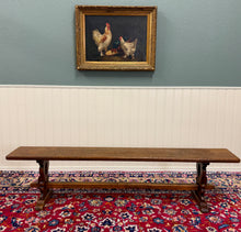 Load image into Gallery viewer, Antique French Farmhouse Bench Banquette Seating Window Seat c.1920s-30