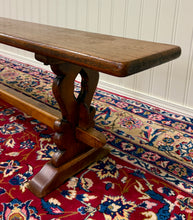 Load image into Gallery viewer, Antique French Farmhouse Bench Banquette Seating Window Seat c.1920s-30