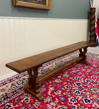 Load image into Gallery viewer, Antique French Farmhouse Bench Banquette Seating Window Seat c.1920s-30