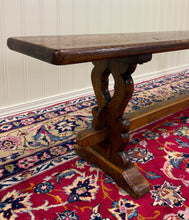 Load image into Gallery viewer, Antique French Farmhouse Bench Banquette Seating Window Seat c.1920s-30