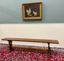 Load image into Gallery viewer, Antique French Farmhouse Bench Banquette Seating Window Seat c.1920s-30