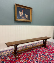 Load image into Gallery viewer, Antique French Farmhouse Bench Banquette Seating Window Seat c.1920s-30